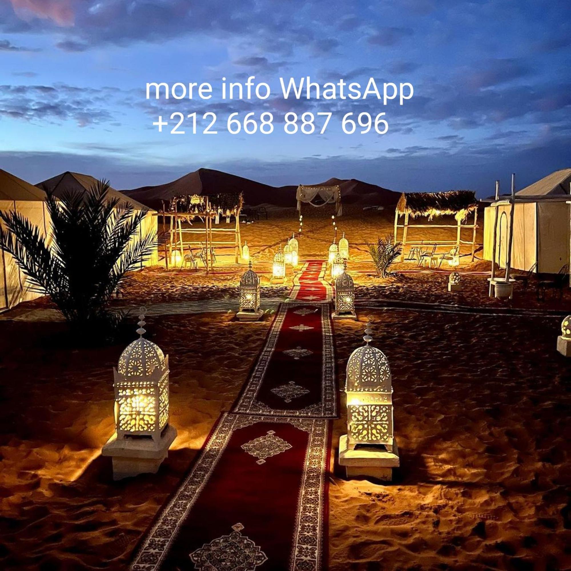 Ahlam Luxury Camp Hotel Merzouga Luaran gambar